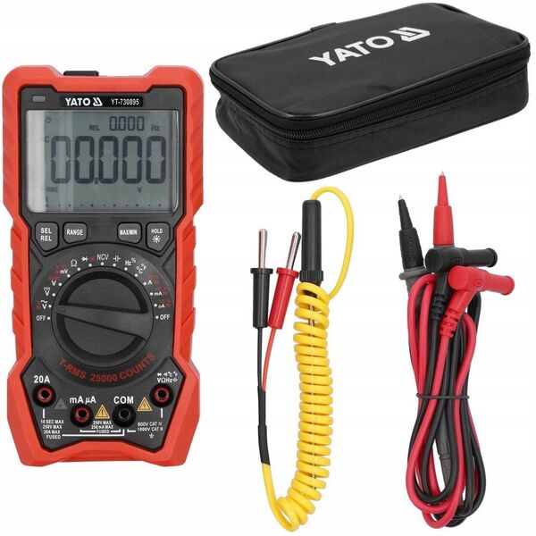 Ψηφιακός Μετρητής True RMS LCD 25000