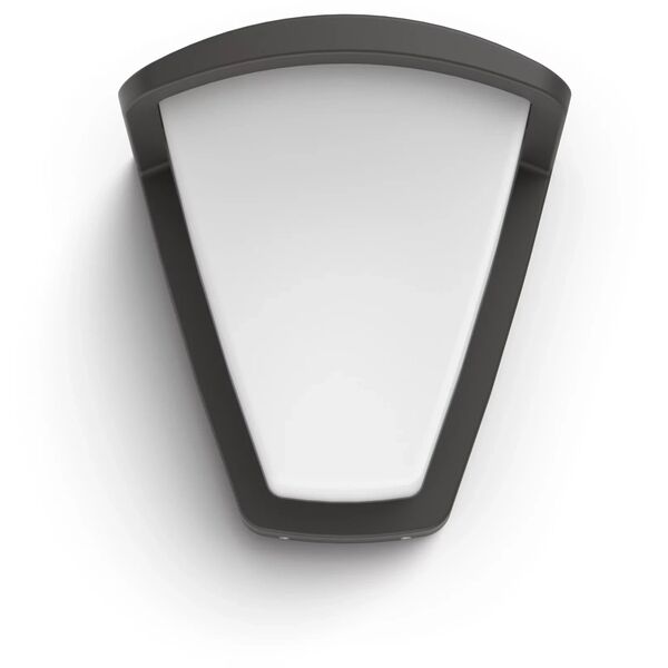 Philips Kiskadee wall lamp anthracite grey, E27