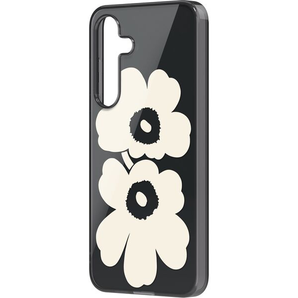 Samsung X Marimekko Dual Layer protective case, Samsung Galaxy S25+, black / beige