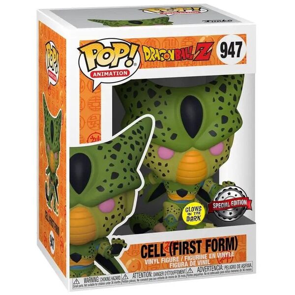 FUNKO POP! Βινύλιο Φιγούρα: Dragon Ball Z - Cell (Πρώτη Μορφή)