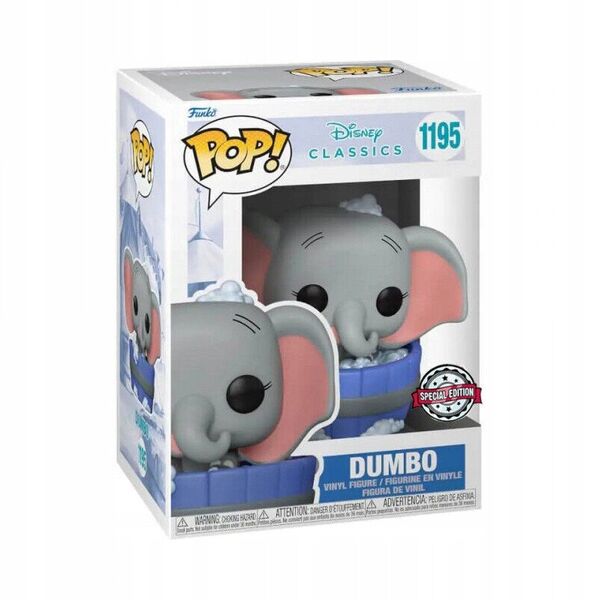 FUNKO POP! Βινύλιο Φιγούρα: Disney: Dumbo - Dumbo στην μπανιέρα