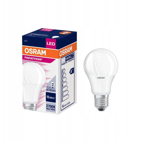 LEDSCLA40 5.5W/827 230VFR E27 OSRAM