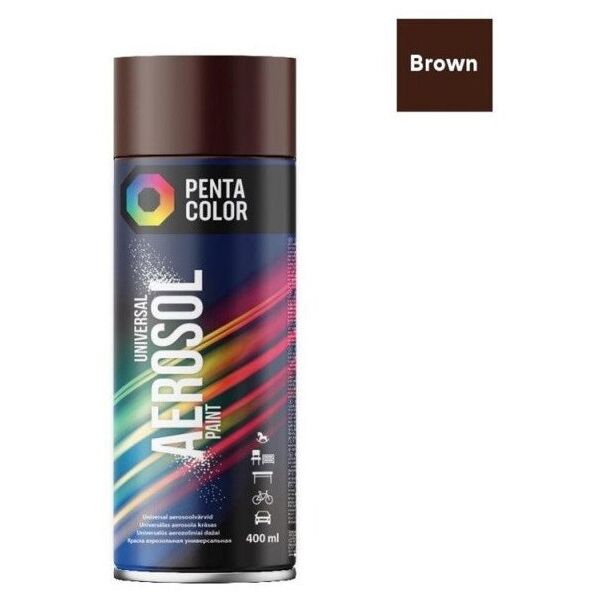 ΧΡΩΜΑ ΣΠΡΕΪ PENTA ΚΑΦΕ 400ML R-8017