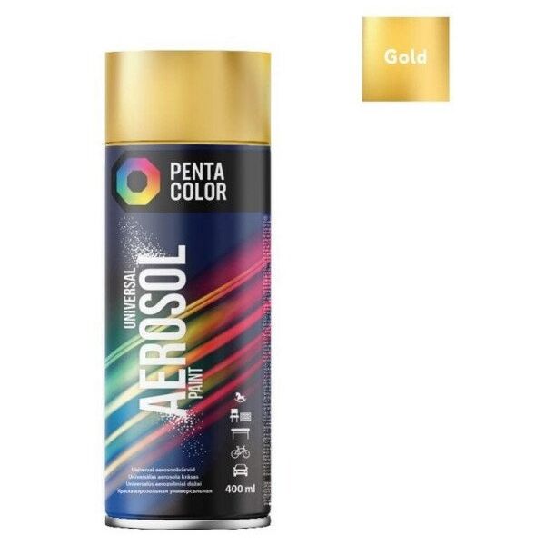 ΧΡΥΣΟ ΣΠΡΕΪ ΒΑΦΗΣ PENTACOLOR 400ML