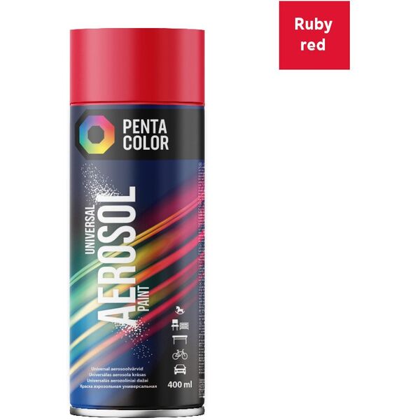 ΣΠΡΕΪ ΒΑΦΗΣ PENTA ΡΟΥΜΠΙΝΙ ΚΟΚΚΙΝΟ 400ML R-3003
