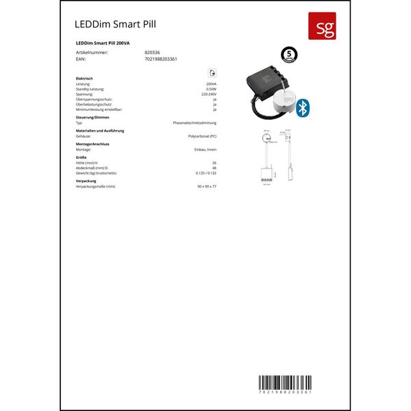 Έξυπνο Χάπι Leddim SG ARMATUREN