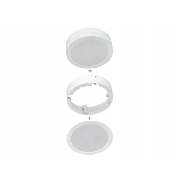 ΕΝΤΟΙΧΙΣΜΕΝΟ ΦΩΤΙΣΤΙΚΟ LED MOLLY 40K 12W 1250LM