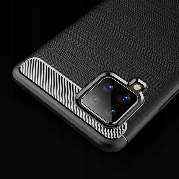 Carbon Case ελαστική θήκη Samsung Galaxy A42 5G μπλε