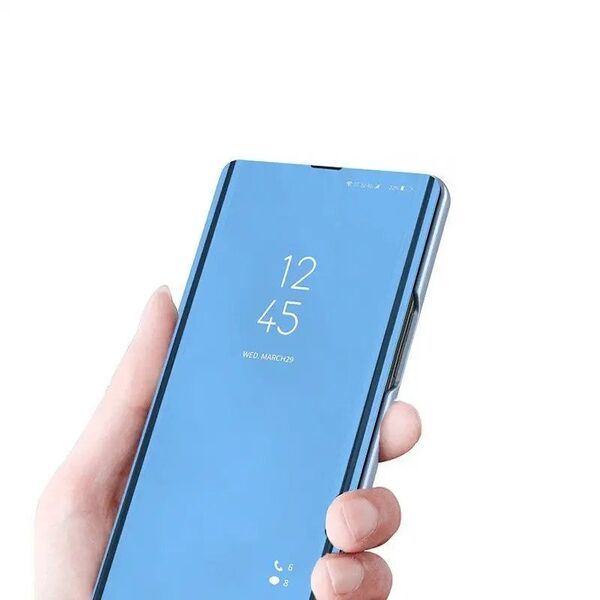 Clear View Case θήκη με καπάκι Samsung Galaxy A72 4G μαύρο