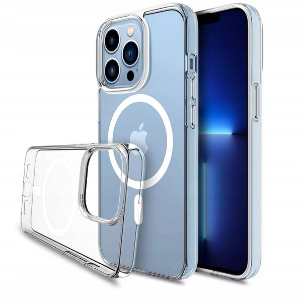 Υβριδική Θήκη Θωράκισης Hybrid Armor για iPhone 13 Pro ασημί