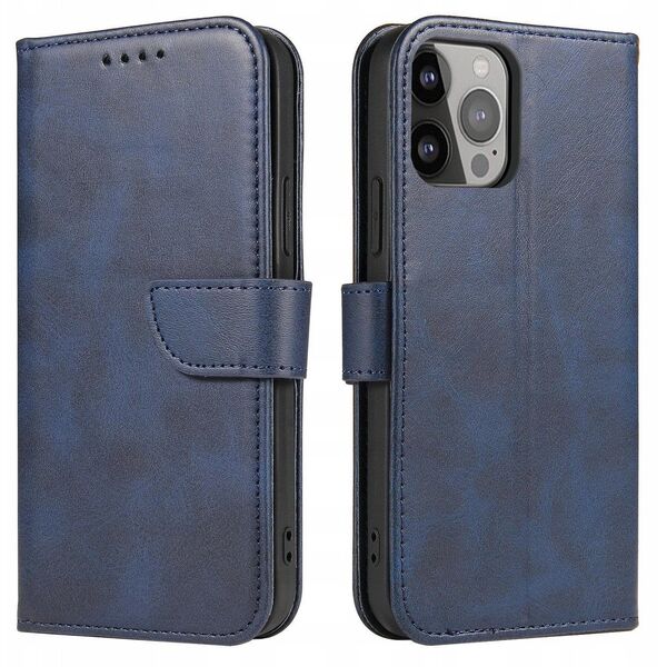 Θήκη Magnet Case Samsung Galaxy S23+ με καπάκι πορτοφόλι βάση μπλε
