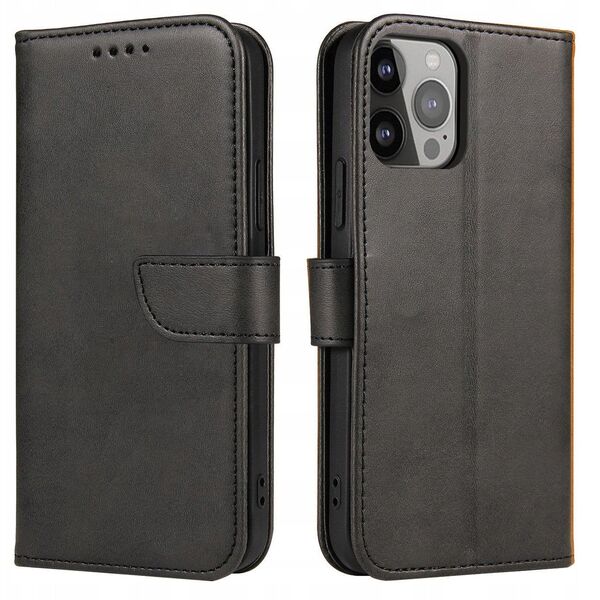 Θήκη Magnet Case Samsung Galaxy S23 με καπάκι πορτοφόλι βάση μαύρο