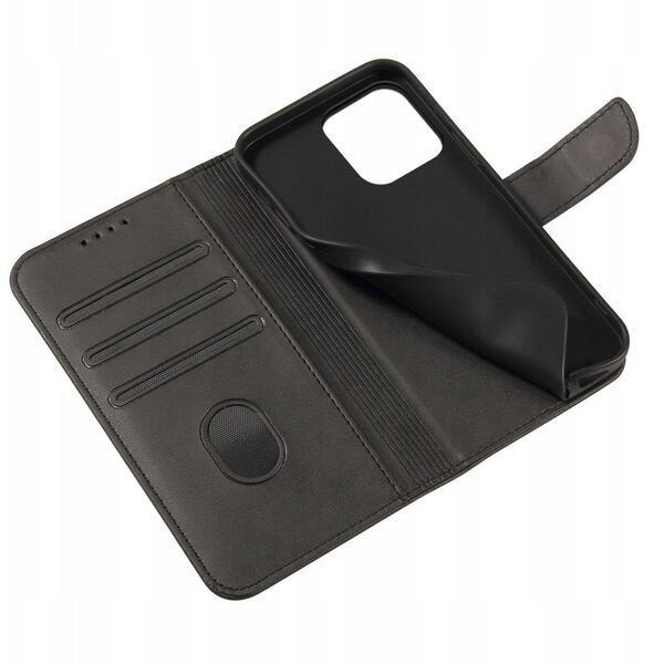Θήκη Magnet etui Samsung Galaxy S23 Ultra pokrowiec z klapką portfel podstawka czarne