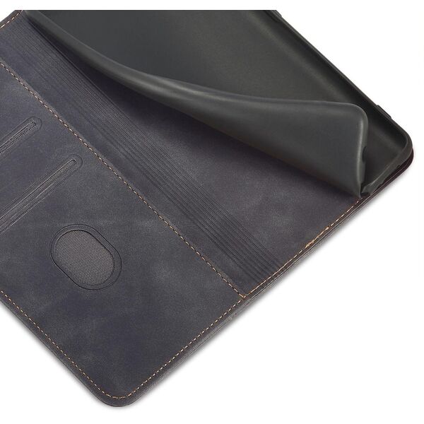 Θήκη Magnet Fancy Case Samsung Galaxy S23+ με καπάκι πορτοφόλι βάση στήριξης μαύρο