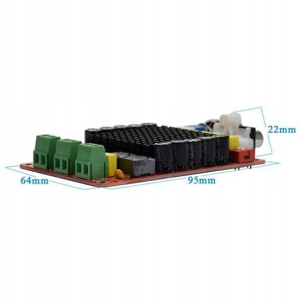 TDA7498 Ενισχυτής ήχου κατηγορίας D - 2x100W