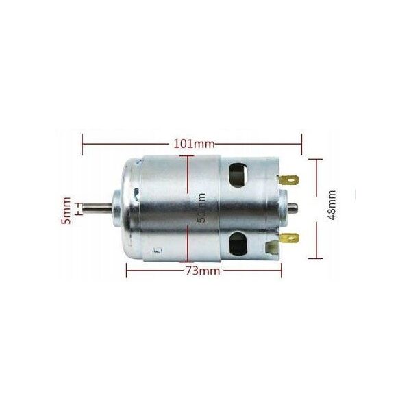 DC κινητήρας 895 12V 6000RPM - 24V 12000RPM