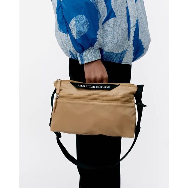 Marimekko NEAT CROSSBODY SOLID S τσάντα, μπεζ