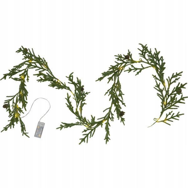 Φώτα με μπαταρίες πράσινα 20 LED AA 0,6W 180cm Lummer 612-64