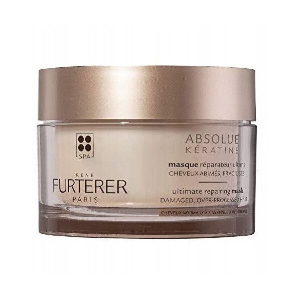 Μάσκα για λεπτά μαλλιά RENE FURTERER Absolue Keratin Ultimate Repairing Mask, 200 ml