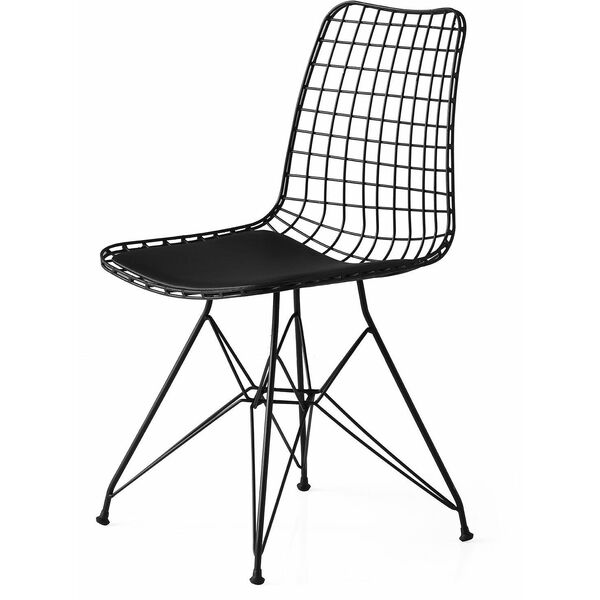 Σετ 2 καρεκλών Kalune Design Tivoli 271, μαύρο