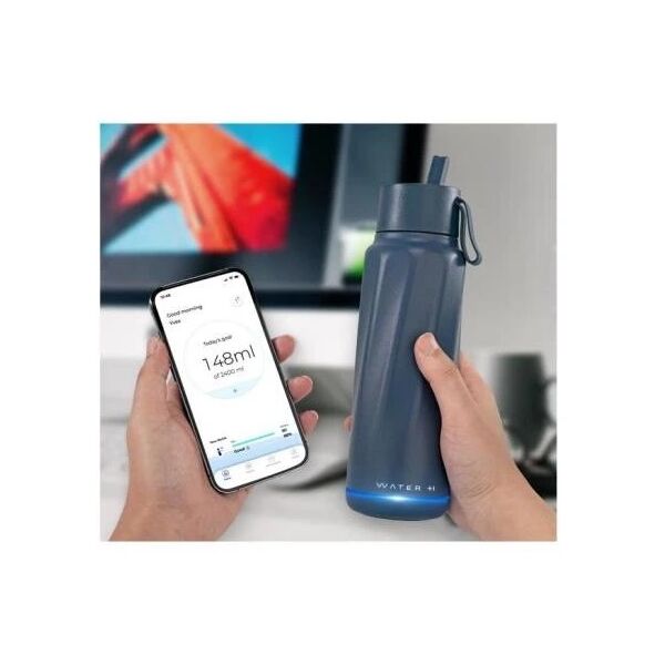 Έξυπνο μπουκάλι νερού VITA FlipLid, 532 ml, μπλε