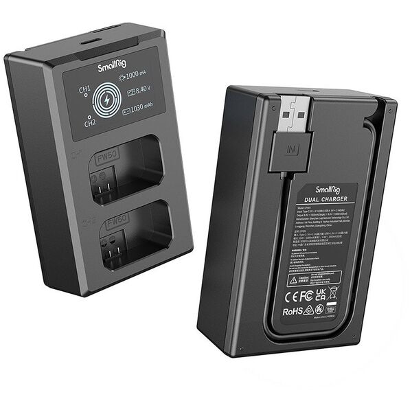 SmallRig 3818 NP-FW50 Battery and Charger Kit