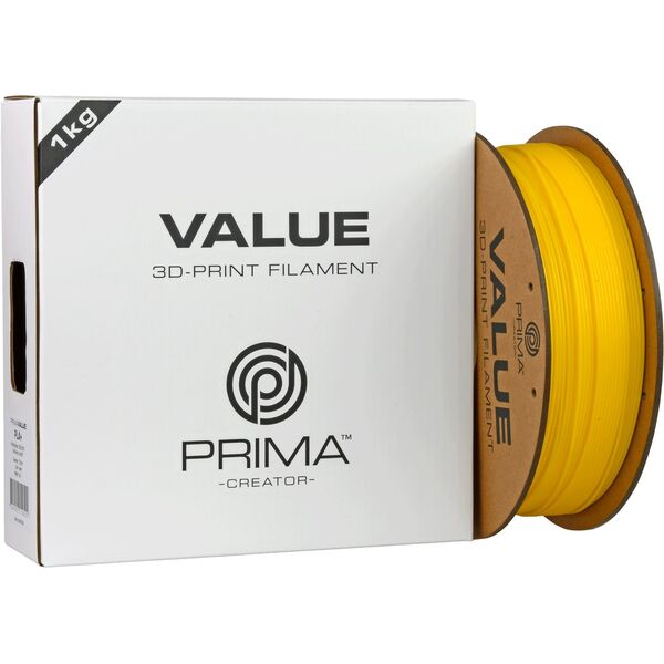 Νήμα PrimaValue PLA+ για εκτυπωτή 3D, 1.75 mm, κίτρινο