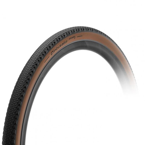 Ελαστικό Pirelli Cinturato Gravel H 35-622, μαύρο/καφέ