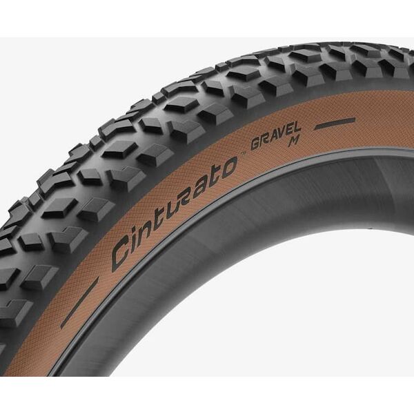 Ελαστικό Pirelli Cinturato Gravel M 45-622, μαύρο/καφέ
