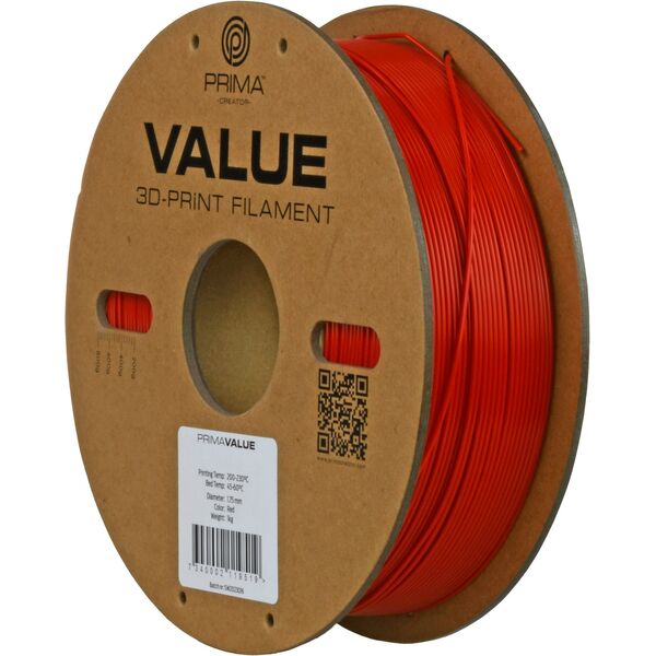 Νήμα ABS PrimaValue για εκτυπωτή 3D, 1.75 mm, κόκκινο