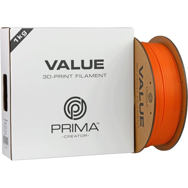 Νήμα PrimaValue PLA+ για εκτυπωτή 3D, 1.75 mm, πορτοκαλί