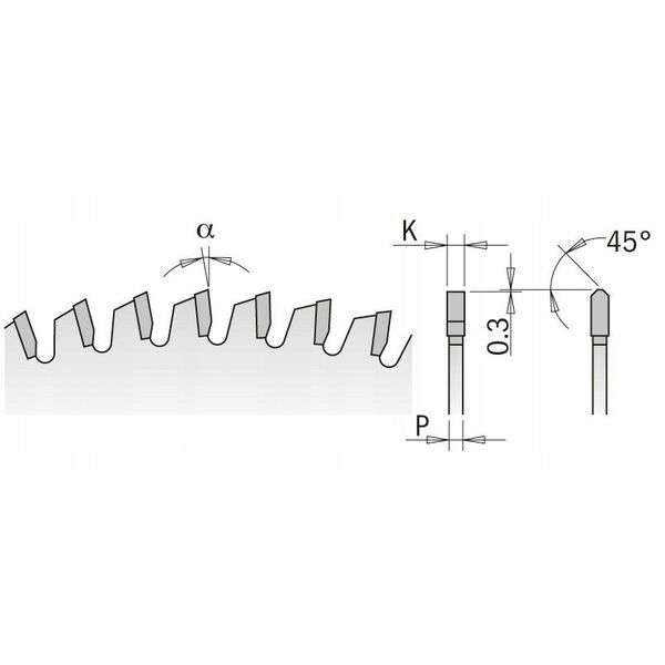 ΠΡΙΟΝΙ CMT HW D=400 F=30 Z=120 K=3.8/3.2 .