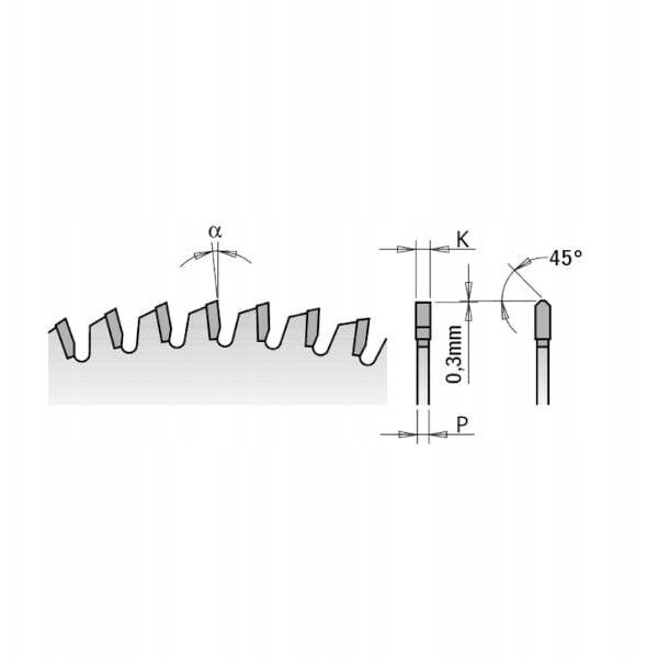ΠΡΙΟΝΙ CMT HW D=250 F=32 Z=80 K=3.2/2.8 ... ΑΛΟΥΜΙΝΙΟ, ΛΑΜΙΝΑΤΕΣ.