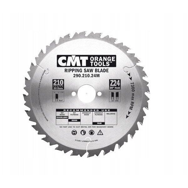 CMT ΔΙΣΚΟΣ ΠΡΙΟΝΙΟΥ HM 250x30x3.2/2.2 Z=80 ΓΙΑ ΛΑΜΙΝΑΤΕΣ.
