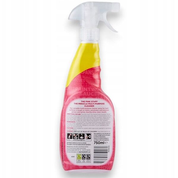 ΚΑΘΑΡΙΣΤΙΚΟ ΠΟΛΛΑΠΛΩΝ ΧΡΗΣΕΩΝ The Pink Stuff 750ML