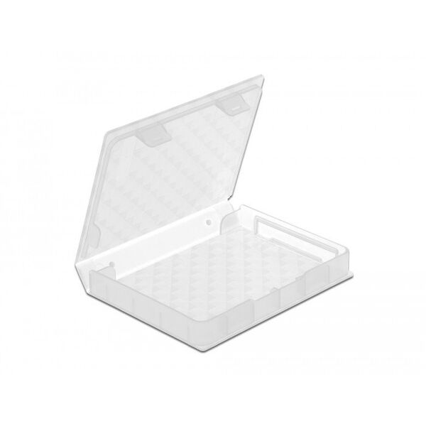 Κουτί Προστασίας DeLOCK για 2.5? HDD / SSD διαφανές, Κάλυμμα, Πλαστικό, Διαφανές, 2.5", 80 mm, 105 mm