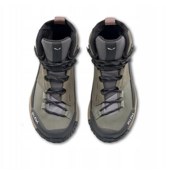 Γυναικεία Μποτάκια Puez Leather Mid PTX-Bungee cord-Onyx-UK 5,5 (38,5) SALEWA
