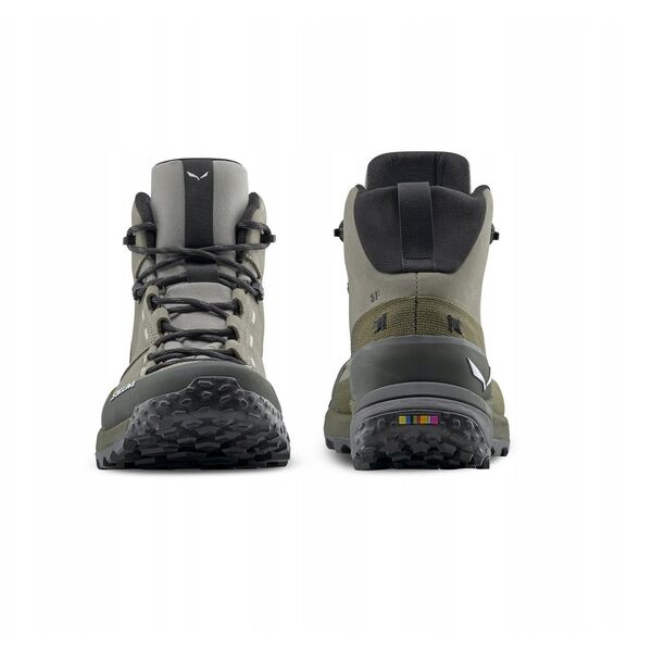 Μπότες puez leather mid ptx-shadow-dark olive-uk 10,5 (45) SALEWA
