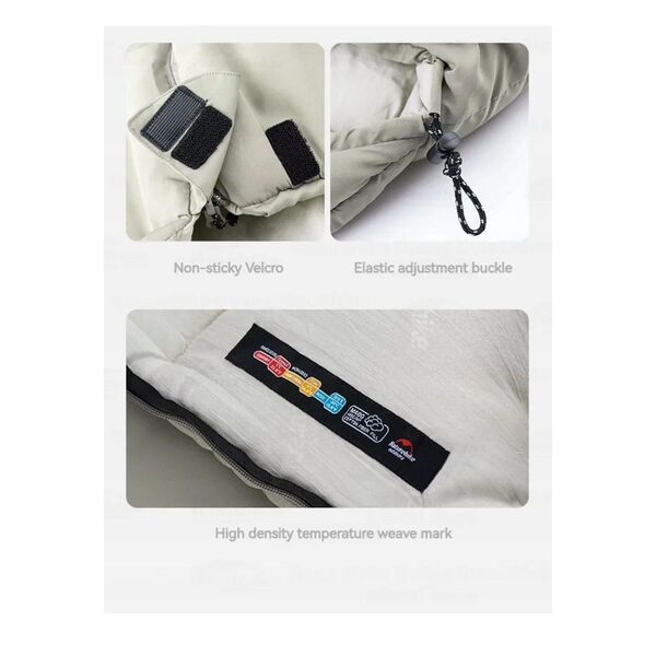 Υπνόσακος M300 CNK2350WS023 Grey-lewy NATUREHIKE