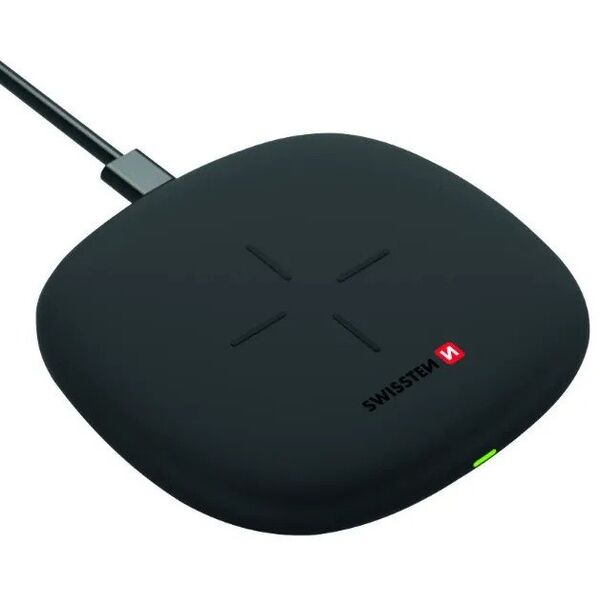 Swissten 10W Wireless charger with USB-C 1.5m cable