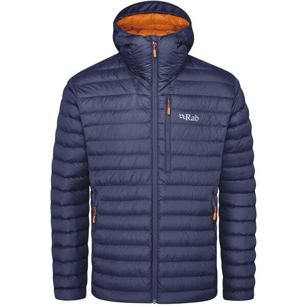 Kurtka microlight alpine-deep ink-marmalade-l RAB