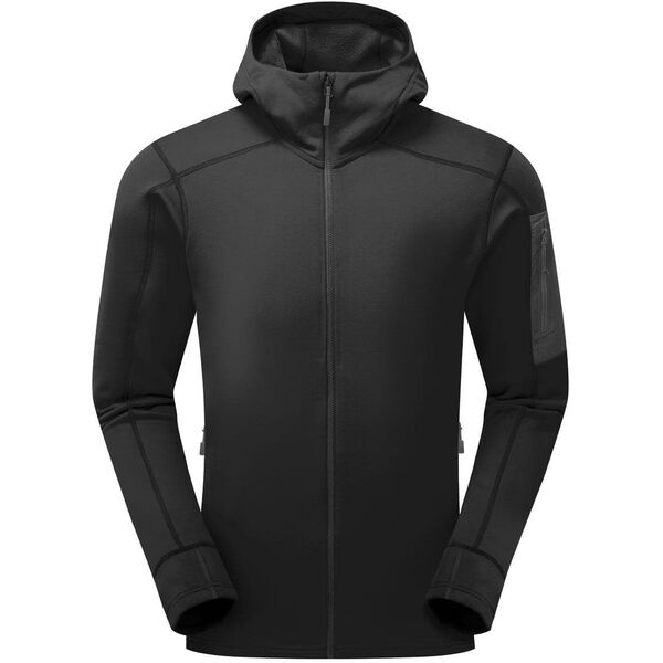 Μπλούζα modulus hoody-black-l RAB