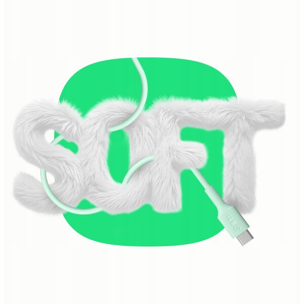 Καλώδιο Green Cell PowerFlex Γρήγορη Φόρτιση USB Type-C Αρσενικό - USB Type-C Αρσενικό 100W Λευκό 2m 5904326376212