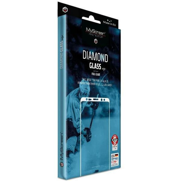 Szkło hartowane MyScreen DIAMOND GLASS   edge Full Glue do Honor 400 czarny