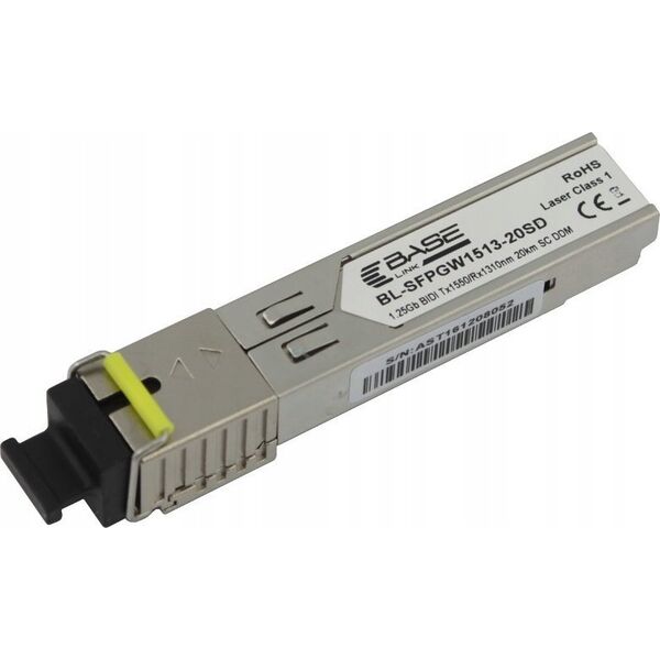 Moduł SFP Base link MODUŁ WKŁADKA GIBIC SFP WDM 1310/1550 SM SC 20km