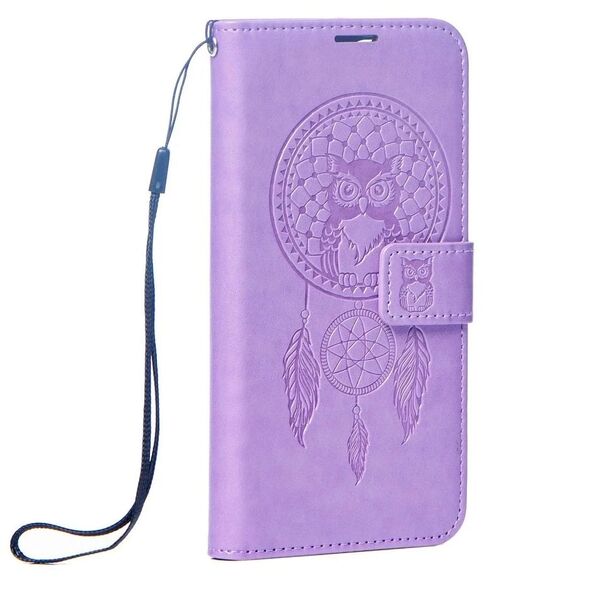 Θήκη MEZZO Book για XIAOMI Redmi Note 14 5G mandala μωβ