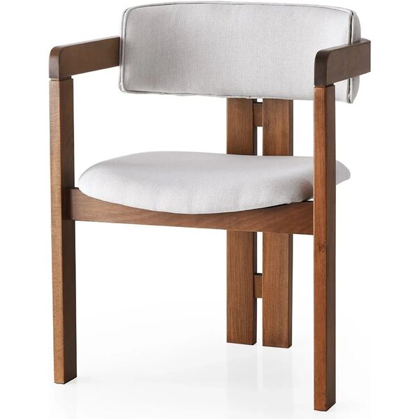 Καρέκλα Kalune Design CO-011, μπεζ/καφέ