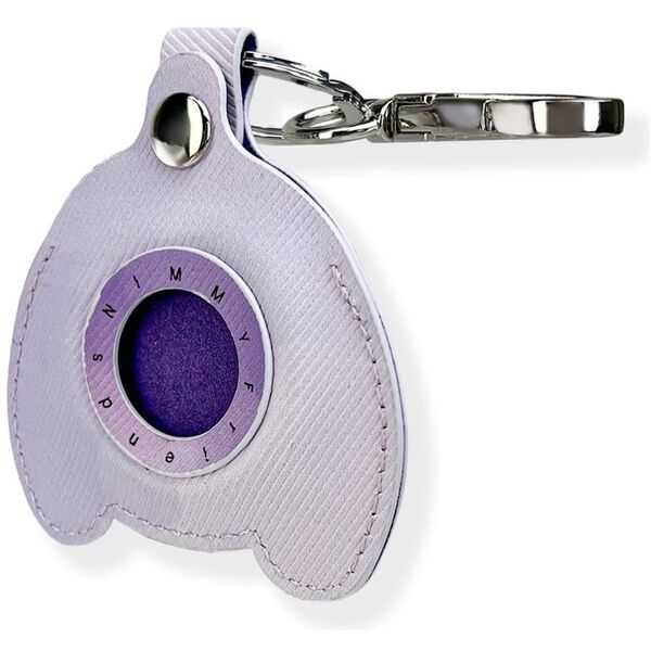 Etui na lokalizator / brelok Nimmy Big   Eyed Pet 2.0 Rabbit fioletowy