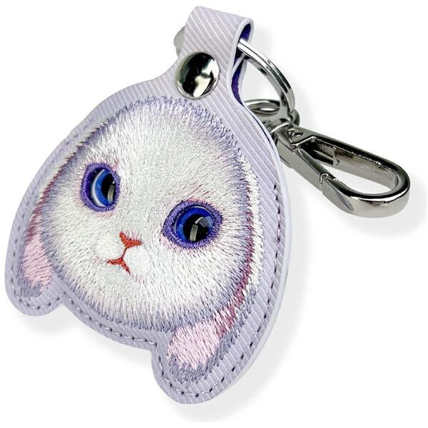 Etui na lokalizator / brelok Nimmy Big   Eyed Pet 2.0 Rabbit fioletowy