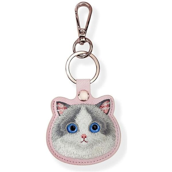 Etui na lokalizator / brelok Nimmy Big   Eyed Pet 2.0 Cat różowy